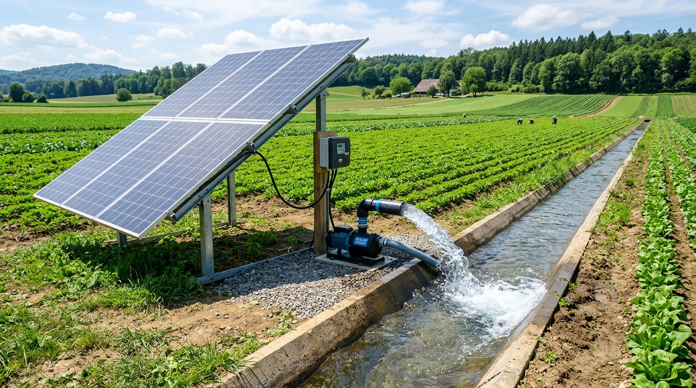 Agricultural Solar Water Pump